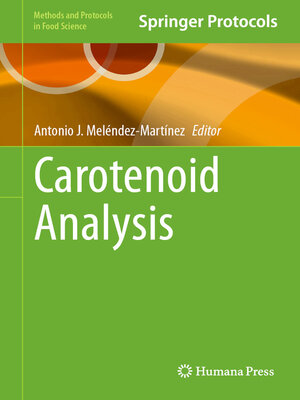 cover image of Carotenoid Analysis